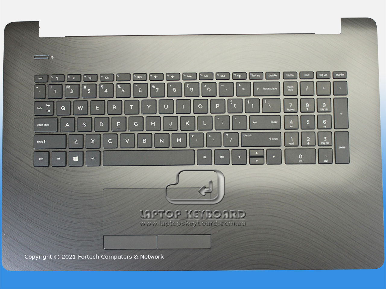 HP PAVILION 17-AK000 17-BS000 TOPCOVER WITH KEYBOARD 926560-001 - Click Image to Close